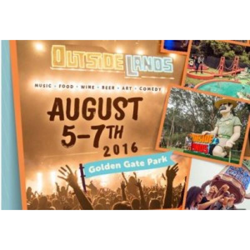 Outside Lands Festival GA Passes for TWO