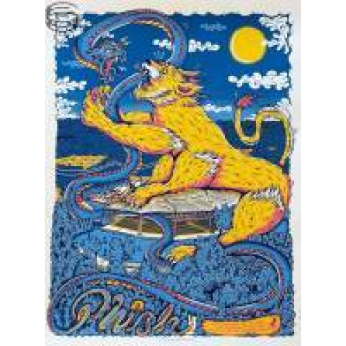 Phish Signed Poster - Alpharetta - 9/16/25  108 Holographic