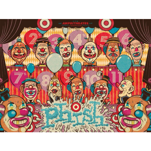 Phish Signed Poster - August 3-5, 2018 - Alpharetta