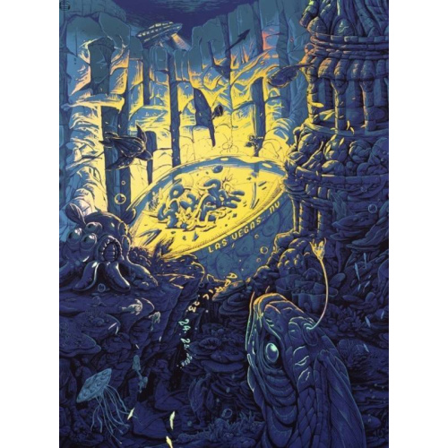Phish Signed Poster Sphere 2026 - Banzuela 108 FOIL