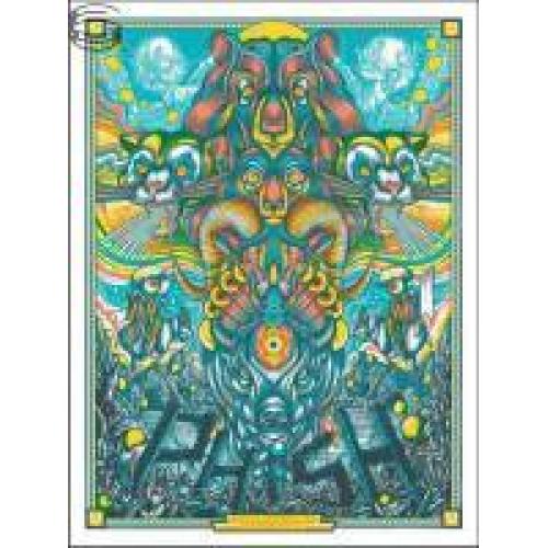 Phish Signed Poster - August 31 - Sept 2, 2018 - Dicks (Variant 1)