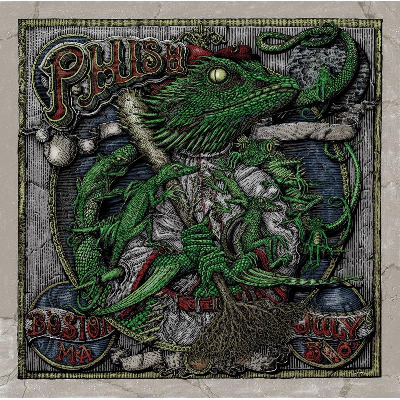 Phish Signed Poster - July 5/6, 2019 - Fenway (Welker)