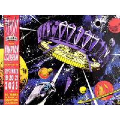 Phish Signed Poster - Hampton- 9/21/25  Dombrowski 108