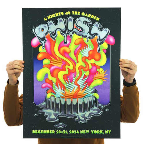 Phish Signed Poster - New Years Run 2024 - Beatty 108