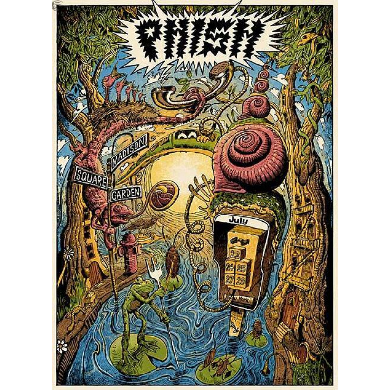 Phish Signed Poster MSG  2026 - Donders 106