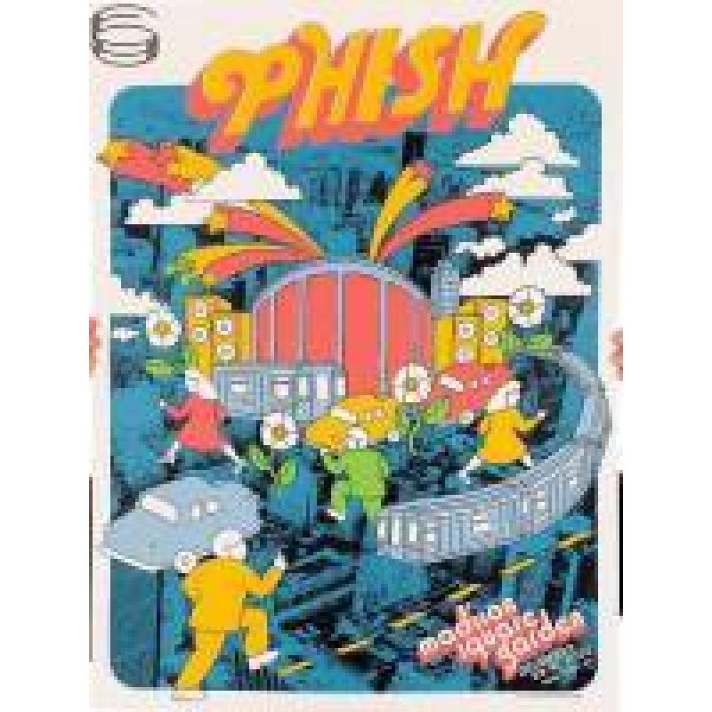 Phish Signed Poster - New Years 2022 - Stefanak 116