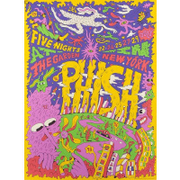 Phish Signed Poster MSG  2026 - Taylor 108