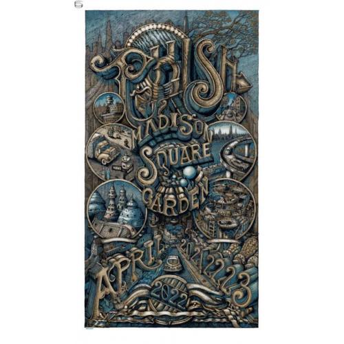 Phish Signed Poster - Madison Square Garden 2022 - Welker 108