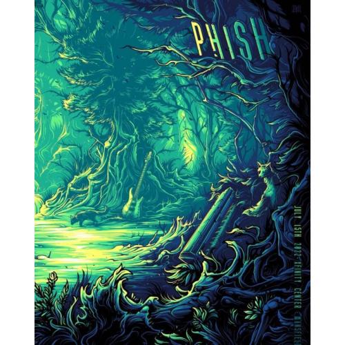 Phish Signed Poster - Mansfield 2022 Night 2 - Mumford 111