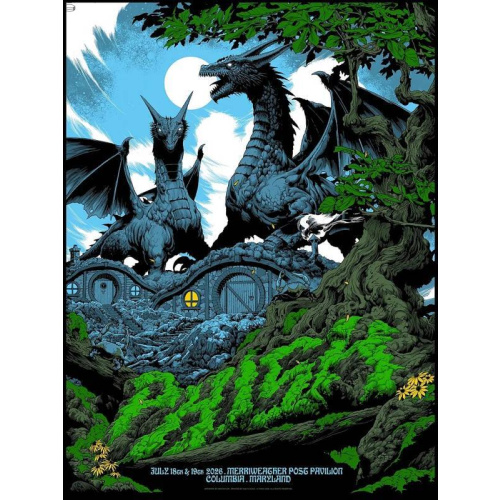 Phish Signed Poster Columbia, MD 2026 - Taylor 108 FOIL