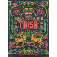 Phish Signed Poster Mexico 2026 Crespo 112