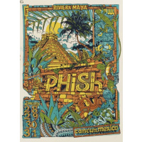 Phish Signed Poster Mexico 2026 Stout 132