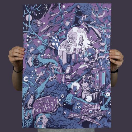 Phish Signed Poster - July 10, 2019 - Mohegan