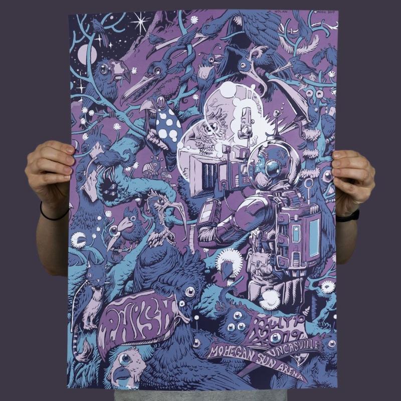 Phish Signed Poster - July 10, 2019 - Mohegan