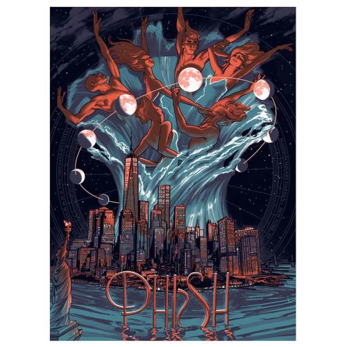 Phish Signed Poster - New Year's Run - MSG 2017 - Kelly