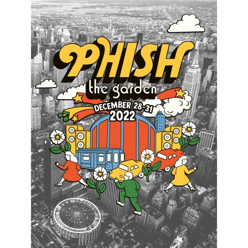 2 Reserved Tickets or GA Floor & CD of show - Phish - December 29 Madison Square Garden