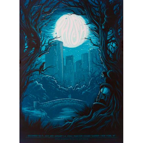 Phish Signed Poster - New Years Run 2015/2016- Madison Square Garden
