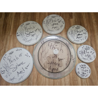 Phish Signed &amp; Show Used Sphere '24 Drumhead - 8" head