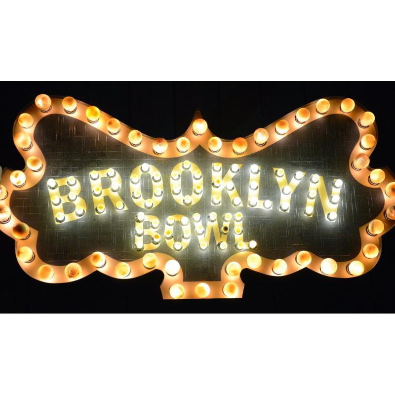VIP Experience for TWO for ANY SHOW at Brooklyn Bowl (NY)