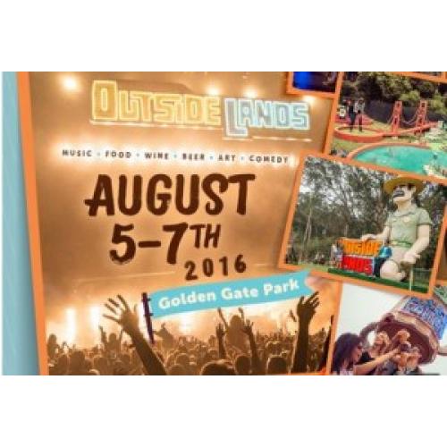 Outside Lands Festival GA Passes for TWO