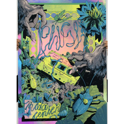 Phish Signed Poster - Portland 4/20/25 - Huigen Holographic 116