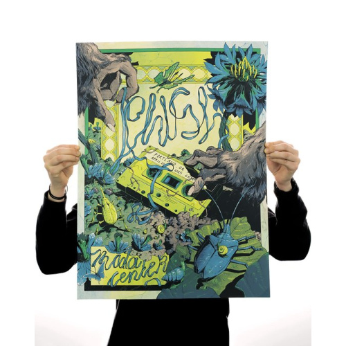 Phish Signed Poster - Portland - 4/20/25 - Huigen 116