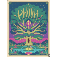 Phish Signed Poster Raleigh 2026 - Miller 109