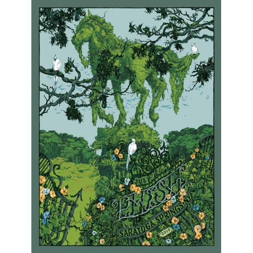 Phish Signed Poster - July 2/3, 2019 - SPAC (LandLand)