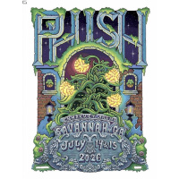 Phish Signed Poster Savannah 2026 - Williamson 108