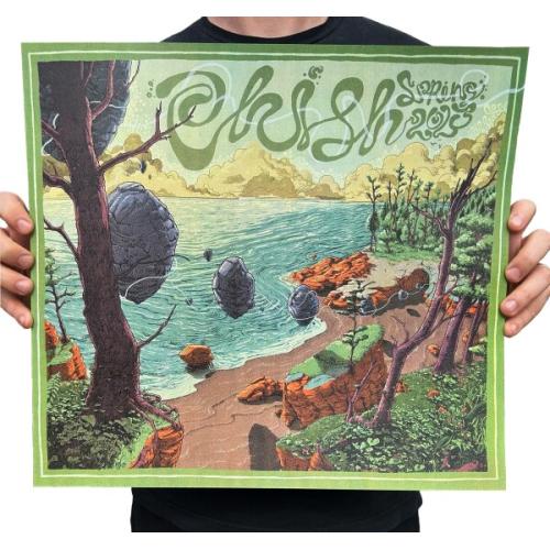 Phish Signed Poster - 2023 Spring Tour - Kloc 116