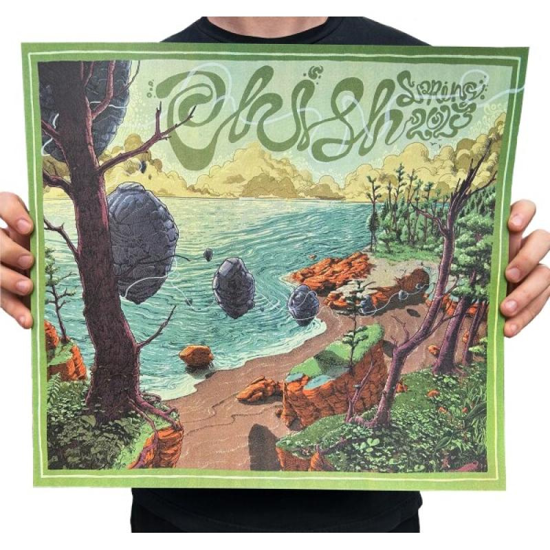 Phish Signed Poster - 2023 Spring Tour - Kloc 116