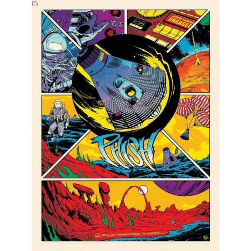 Phish Signed Poster - Chaifetz 2024 - Dombrowski 109