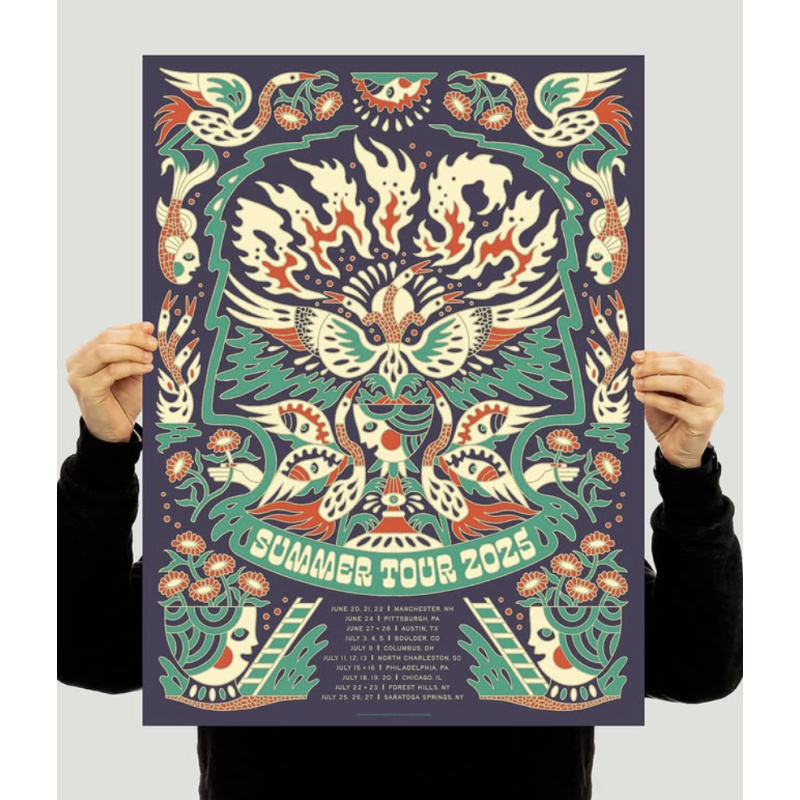 Phish Signed Poster  Summer Tour Poster 109