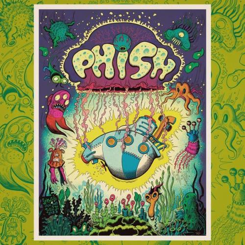 Phish Signed Poster - Syracuse - 7/23/23 - Besch 109 Purple