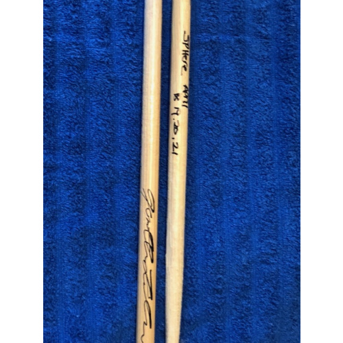 Jon Fishman Signed and Show Used Drumsticks (Phish - Sphere 2024)