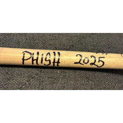 Phish Summer (1st half) '25 Drumhead and Stick Set - Show Used and Signed - 6 inch -